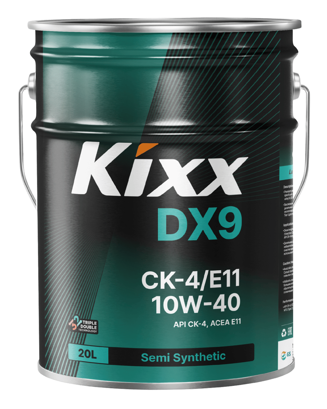 Kixx DX9 10W-40 CK-4/E11