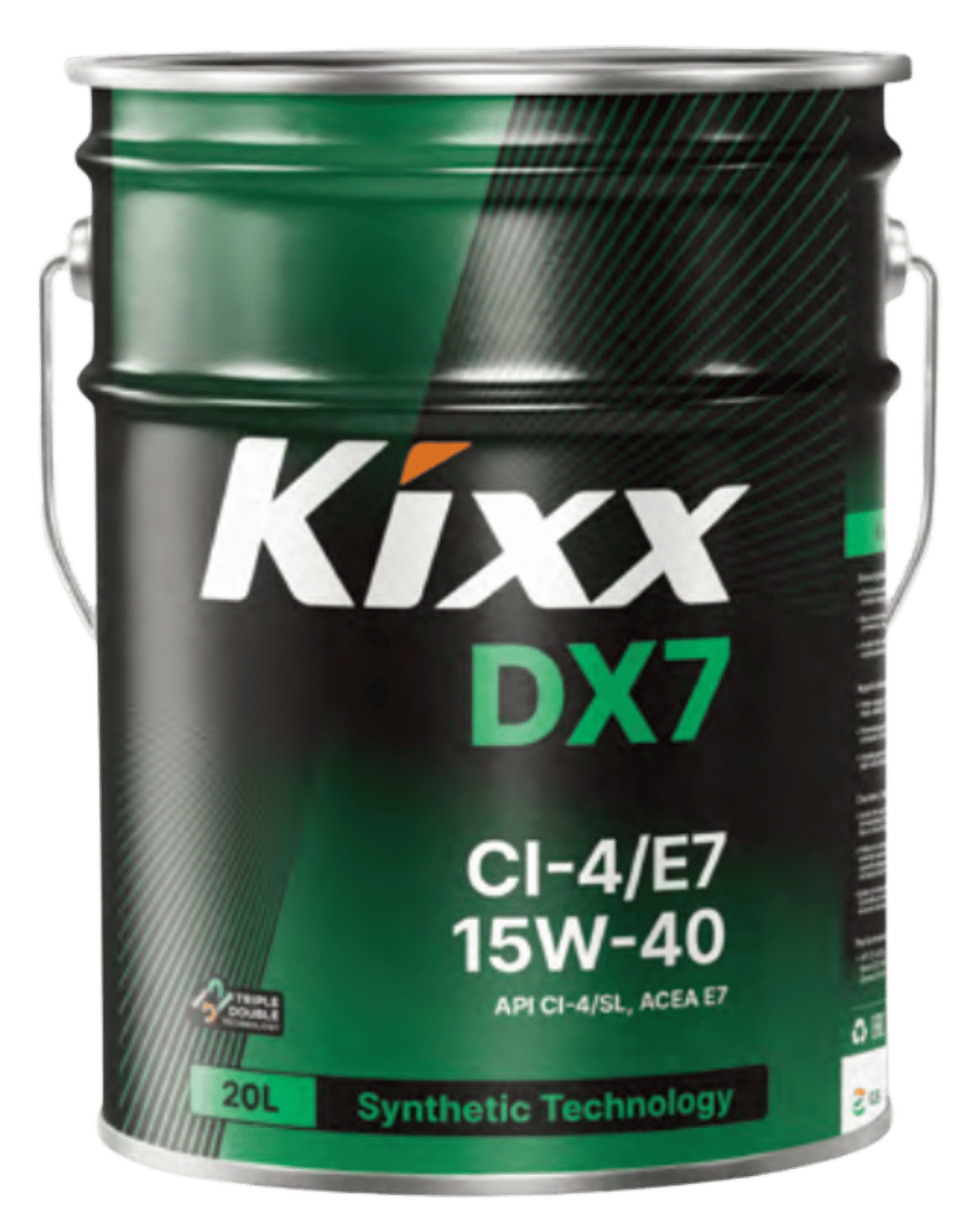 Kixx DX7 15W-40 CI-4/E7 Synthetic Technology 20L